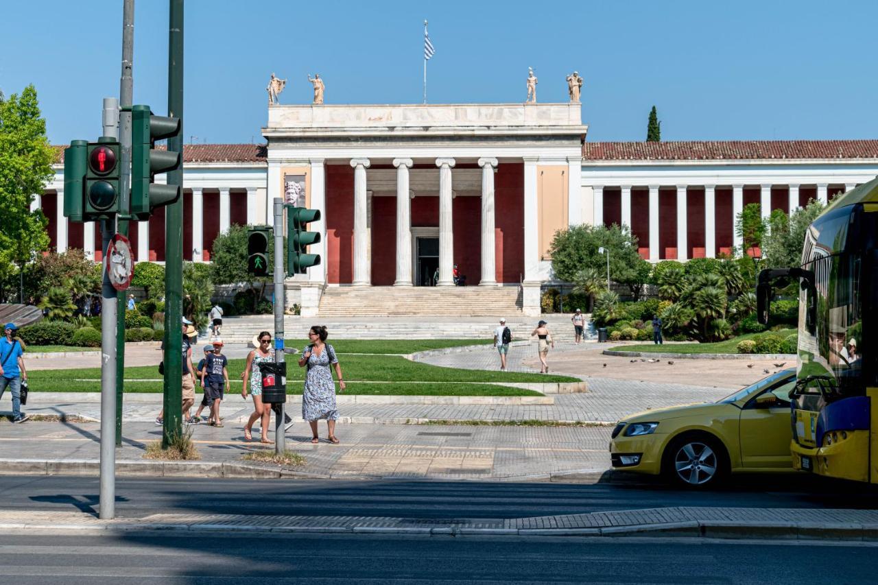 Athens Apartment At The Museum מראה חיצוני תמונה